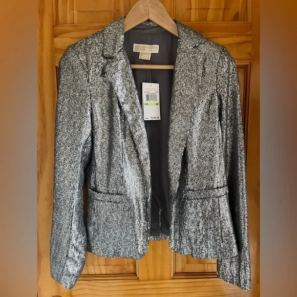 Michael Kors Jackets Coats Beautiful Michael Kors Silver